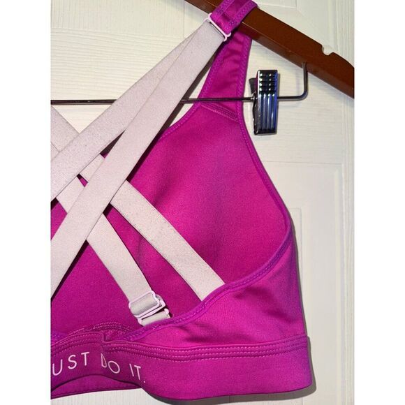 Nike Dri Fit Dry High Impact High Support Strappy Sports Bra Size Medium - Picture 8 of 10